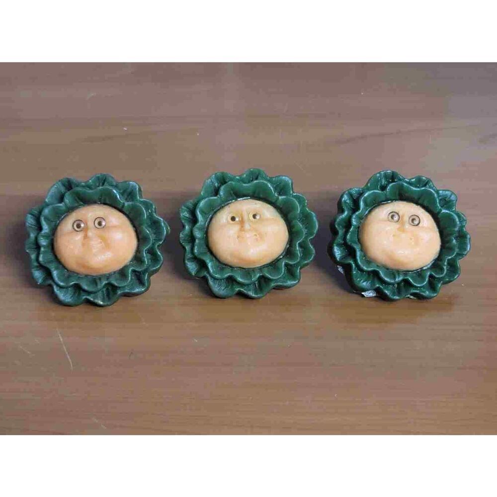 3 Vintage Cabbage Patch Kids Night Light 1980's #A90